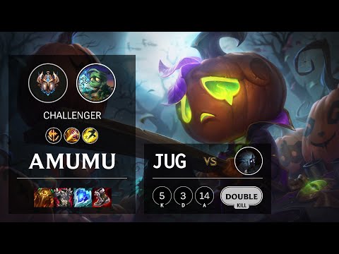 Amumu Jungle vs Kindred - NA Challenger Patch 11.17
