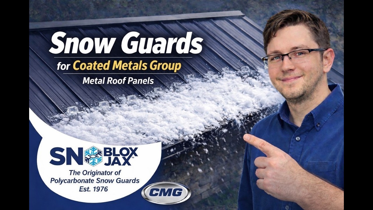 Snow Guards for Coated Metals Group Panels