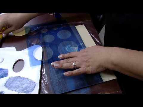 Mulher.com 10/04/2015 - CELIA BONOMI MDF BOX WITH STENCIL NEGATIVE PT2