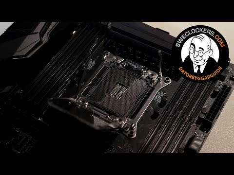 Datorbyggarguide - Installera en processor i Intels sockel LGA 2011-3