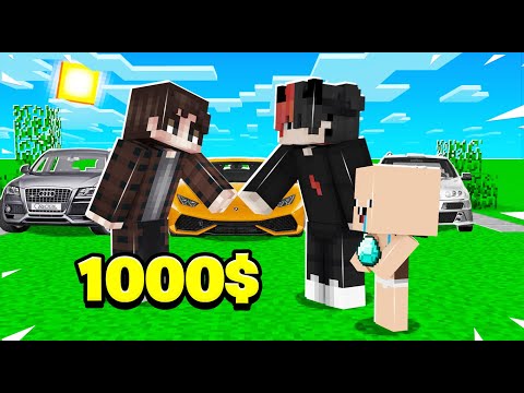 1000$ ARABA DÜKKANI AÇTIK! 😱 - Minecraft