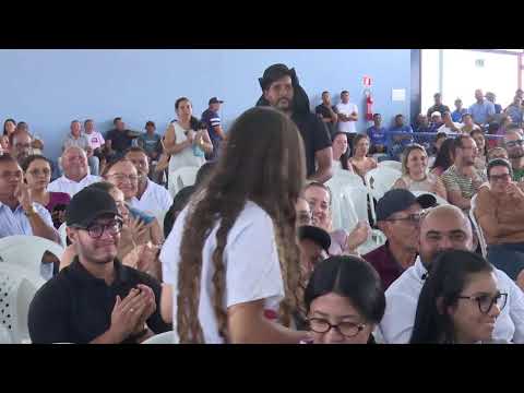 Inauguração da escola estadual e ginásio poliesportivo - São José da Tapera