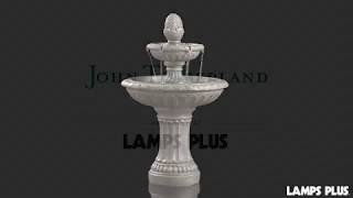 Dela Two-Tier Outdoor Floor Fountain