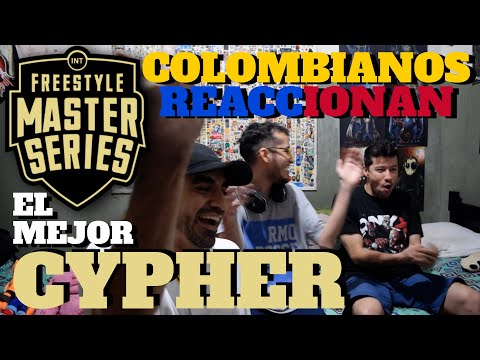 El MEJOR CYPHER de la FMS INTERNACIONAL - COLOMBIANOS REACCIONAN al CYPHER de FMS INTERNACIONAL 🔥🎤