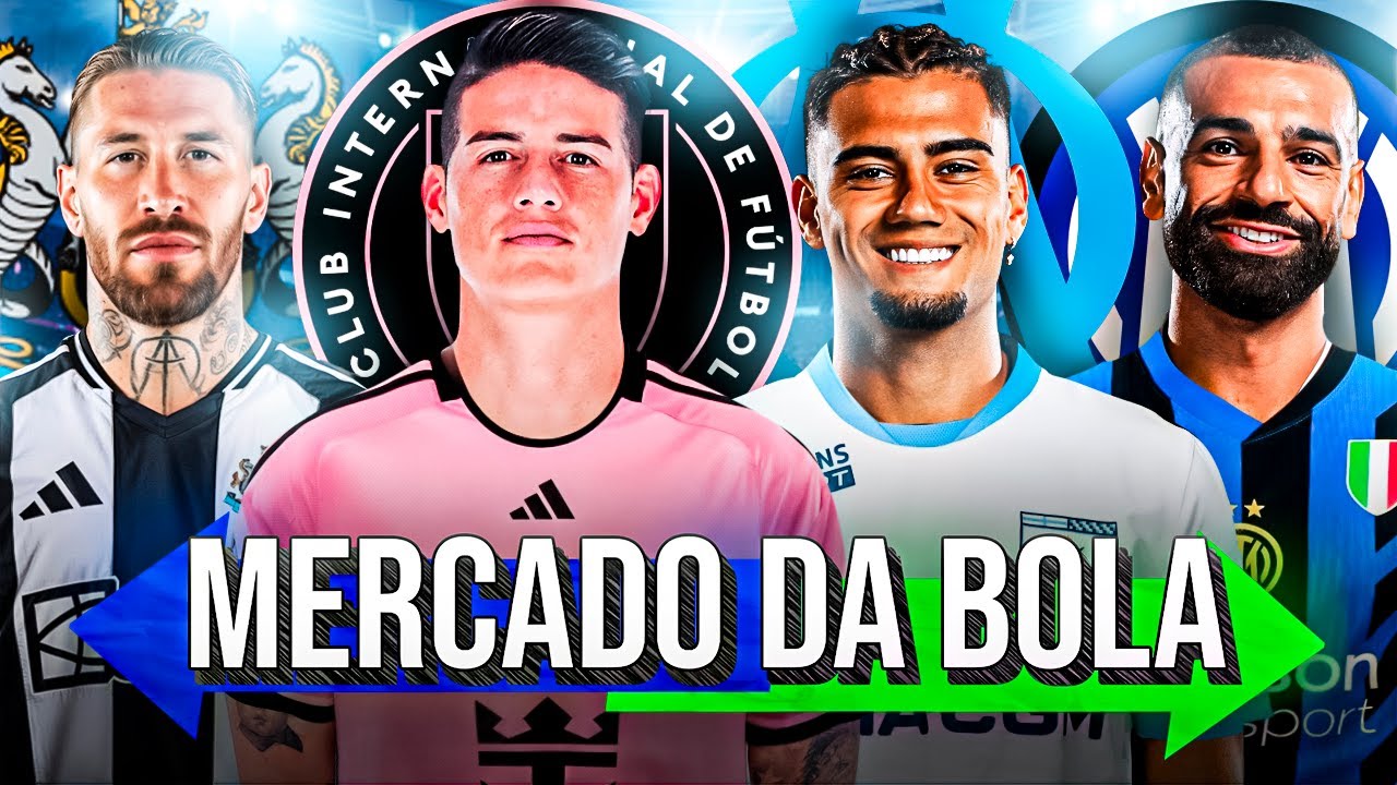 NEWCASTLE faz OFERTA À RAMOS l INTER quer SALAH l A. PEREIRA no MARSELHA l JAMES no MIAMI