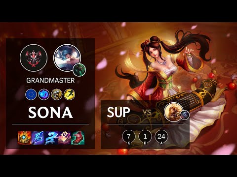 Sona Support vs Leona - EUW Grandmaster Patch 11.12