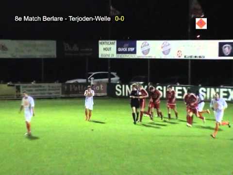 8e Match Berlare - Terjoden 1-1 2012
