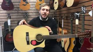 Video thumbnail for Fender CD60SCE 12 StringGuitar  Review - Rimmers Music by Rimmers Music