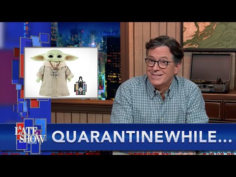 隔離...遙控嬰兒尤達將在聖誕節前出現。 (Quarantinewhile... The Remote-Controlled Baby Yoda Will Be Here By Christmas)