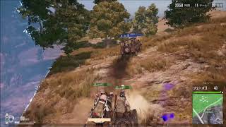 [PUBG]免許出せゴルァ！あくしろよ！！～vixさん黒塗りのダチアに逝かされ編～