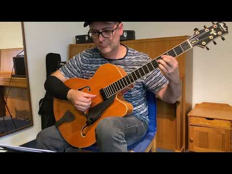 Approach chord blues by Ted Greene