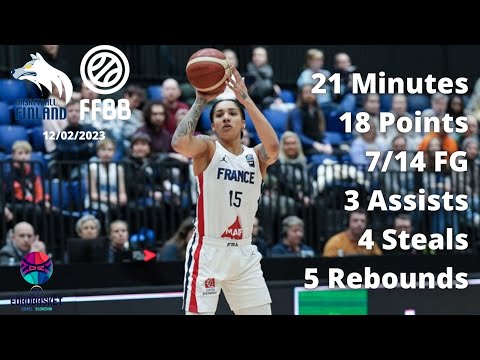 Gabby Williams 18 points vs Finland - Eurobasket 2023 qualifiers