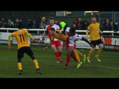 Leamington vs Kidderminster Harriers - Match Highlights - January 6th 2018