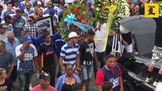 Sepultan restos del pelotero Braulio Lara con Bachata y Dembow, tras recorrido en Ocoa