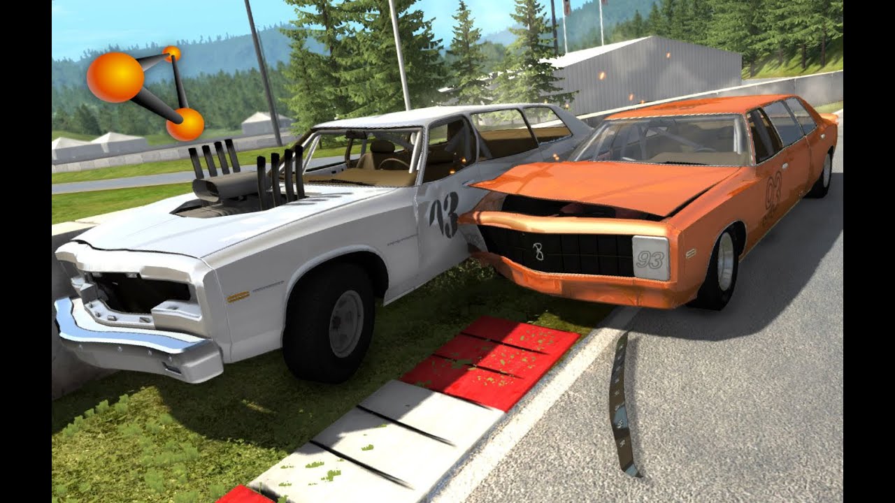 BeamNG.Drive Mod : Bruckell Moonhawk Addons (Crash test)
