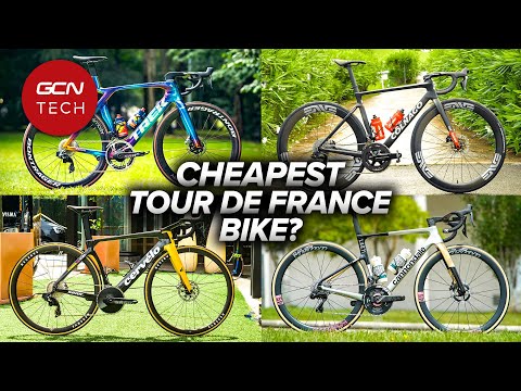 Tour de France bikes ranked cheapest to most expensive