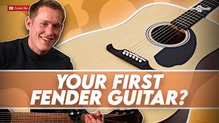 Video thumbnail for Fender Beginner Acoustic Guitars With A Low Price Tag – Exploring FA-125 and FA-125CE by Gear4music Guitars