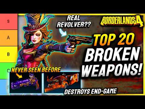 Borderlands 4 | NEW TOP 20 BEST WEAPONS Ranked