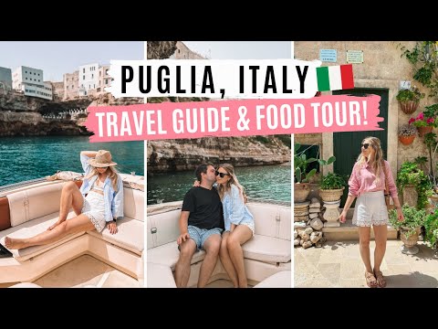 PUGLIA, ITALY 🇮🇹  | TRAVEL GUIDE & FOOD TOUR | Polignano a Mare, Monopoli, Alberobello, Bari | VLOG