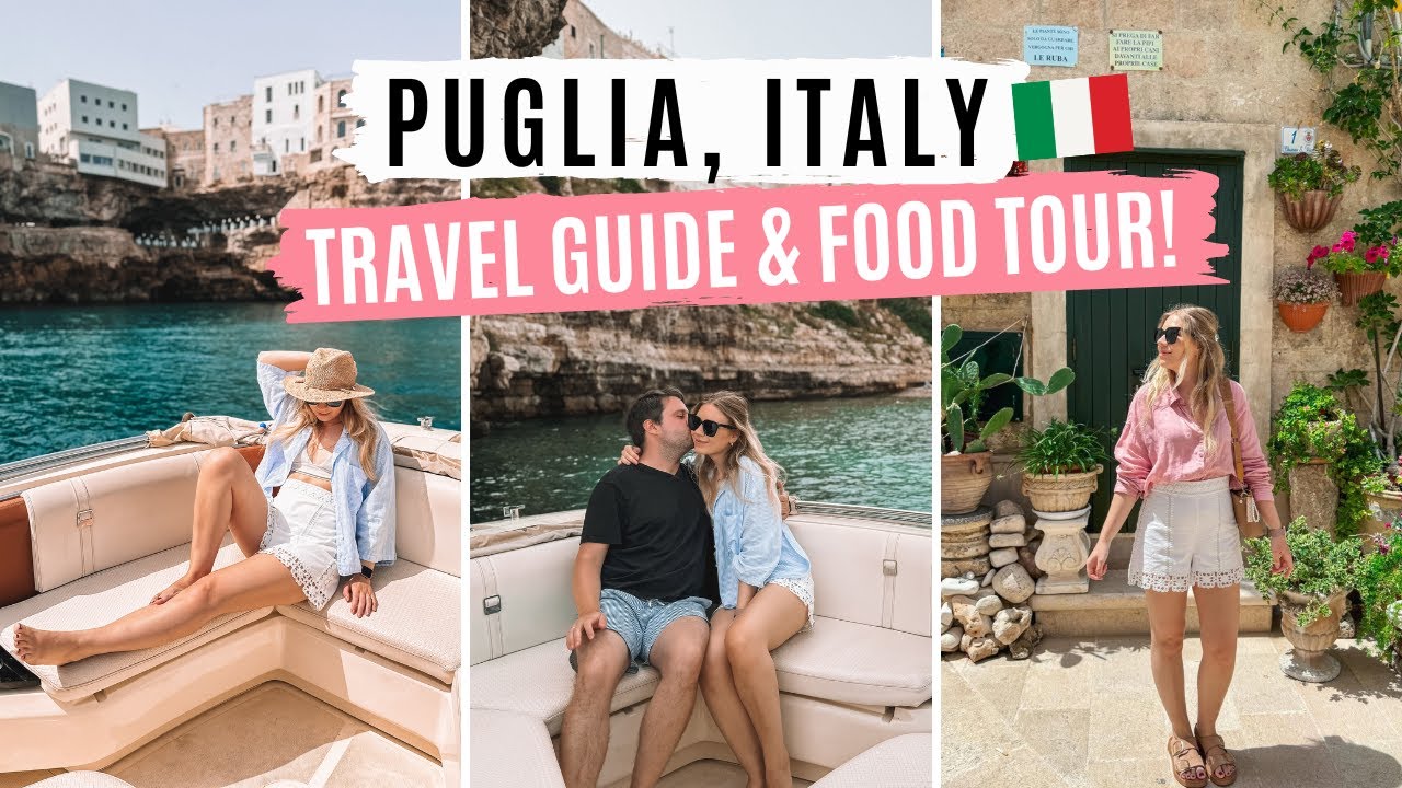 PUGLIA, ITALY 🇮🇹  | TRAVEL GUIDE & FOOD TOUR | Polignano a Mare, Monopoli, Alberobello, Bari | VLOG
