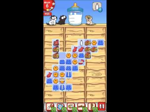 Simon's Cat Crunch Time Level 129 - NO BOOSTERS 😺 | SKILLGAMING ✔️