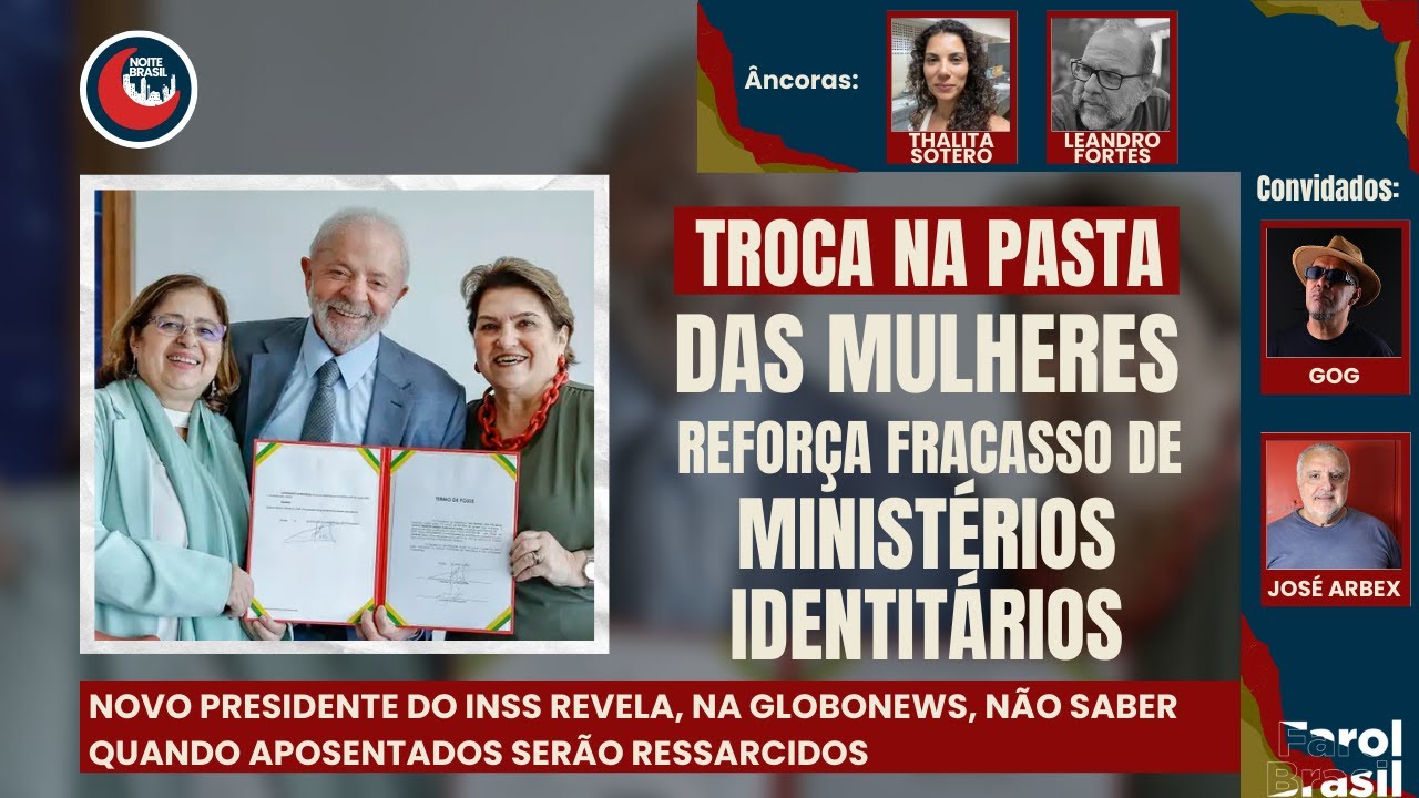 Lula troca seis por meia dúzia no Ministério das Mulheres | 05.05