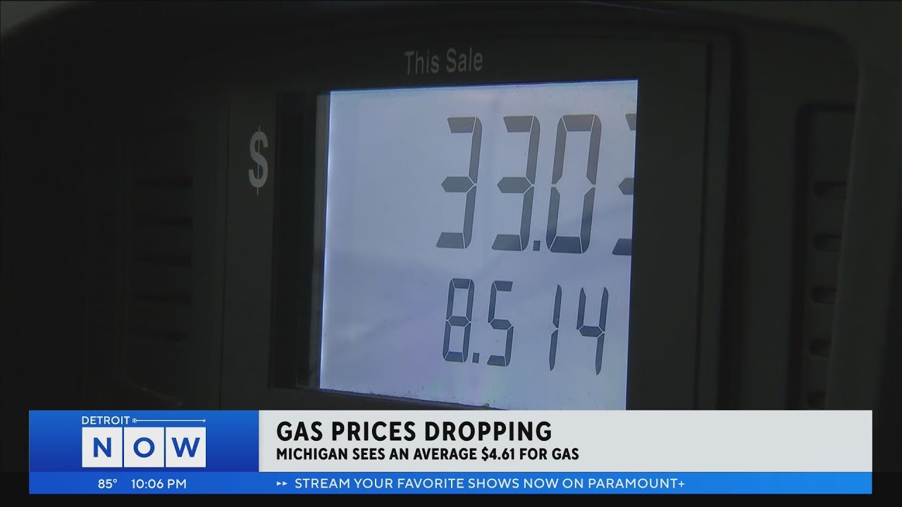 Michigan Gas Prices Continue Downward Trend, Now $4.63 A Gallon
