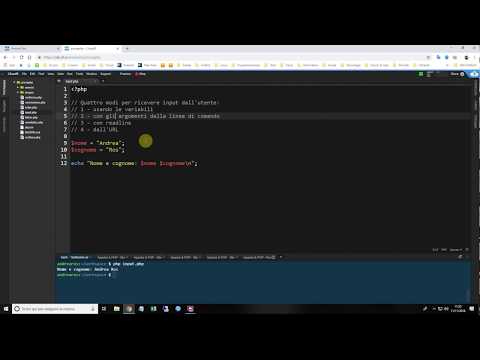 PHP: Vari modi di fare input
