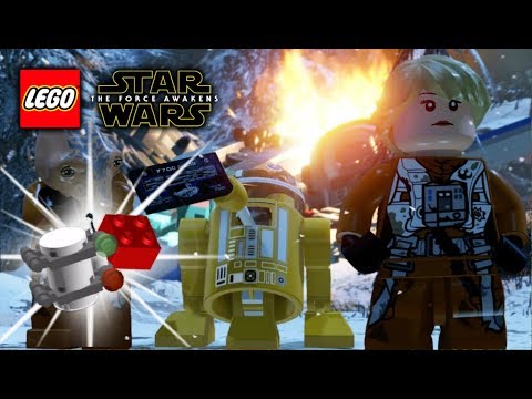 LEGO Star Wars: The Force Awakens Walkthrough: Minikit Guide - Escape from Starkiller Base DLC