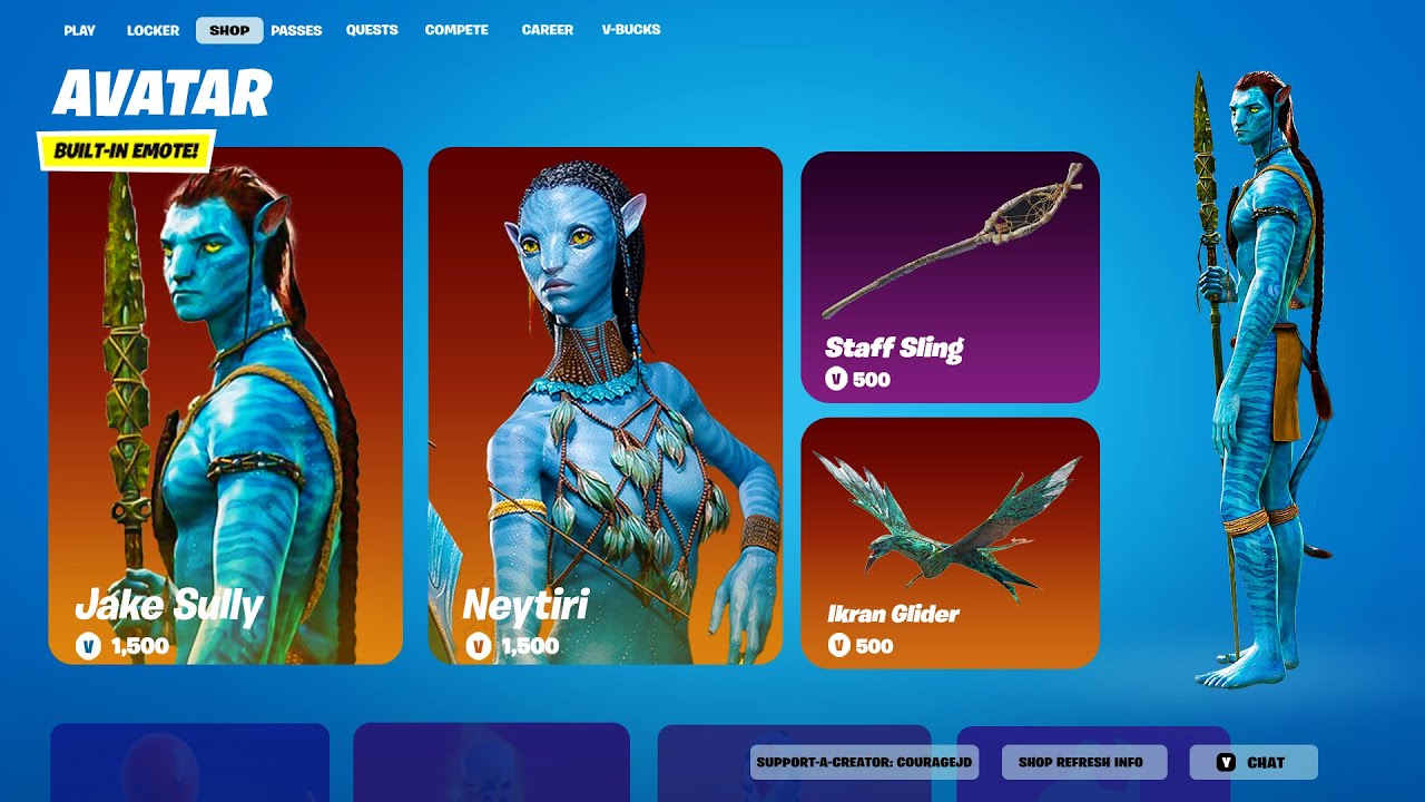 🔴LIVE - AVATAR X FORTNITE COLLAB!