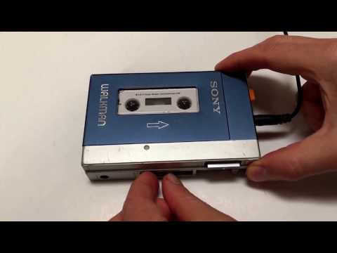 Vintage Sony Walkman Cassette Player TPS-L2