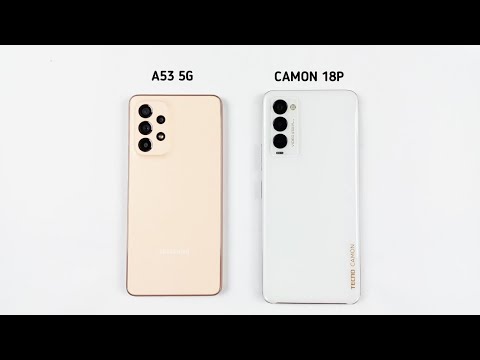 Samsung A53 5G Vs Tecno Camon 18P Speed Test & Camera Comparison