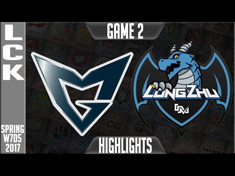 Samsung Galaxy vs LongZhu Gaming Highlights Game 2 - LCK Week 7 Day 5 Spring 2017 SSG vs LZ G2