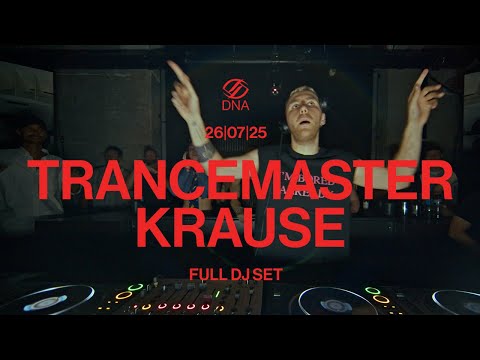 TRANCE TECHNO SET BY TRANCEMASTER KRAUSE AT DNA CLUB MUNICH