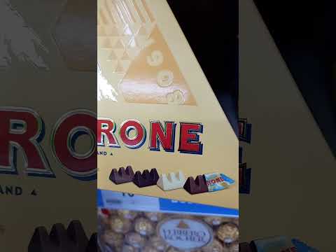 TOBLERONE MIX IN BOX CHOCOLATE /#toblerone #chocolate #switzerland #shorts #smr #short