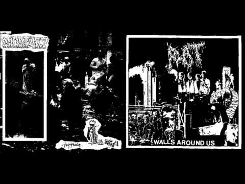 MINDFART / ROT - "Fairytale / Walls around us" Split 7" (1993)