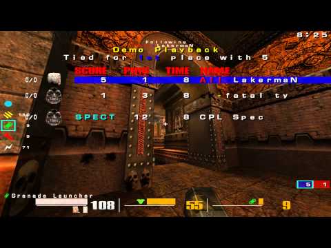 Quake 3 OSP: Lakerman vs Fatal1ty CPL Holland 2000