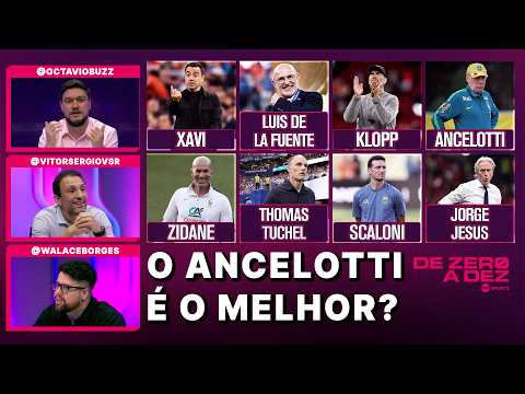 QUAL SELEÇÃO TEM O MELHOR TÉCNICO NA ATUALIDADE? | DE ZERO A DEZ