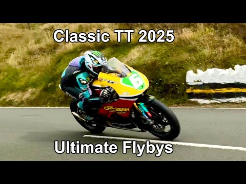 Classic TT 2025 - Dunlop Rotary & RS250 Flybys