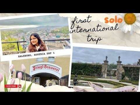 First Time Abroad Alone: Exploring Salzburg on Day 1 🗺️❤️|| Salzburg from Hof 🇩🇪➡️🇦🇹