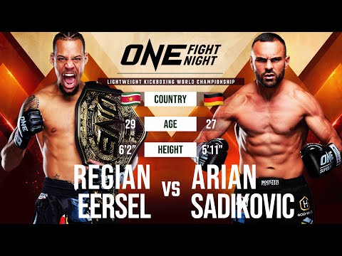 Regian Eersel vs. Arian Sadikovic | Full Fight Replay
