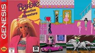 Barbie: Vacation Adventure Mega Drive / Genesis - C&M Playthrough