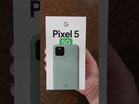 Unboxing The NEW GOOGLE PIXEL 5 #shorts