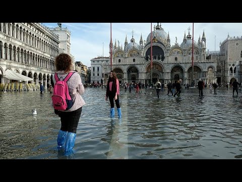Die Flut hält an: Venedig bereitet sich auf neue Unwetterwarnungen vor