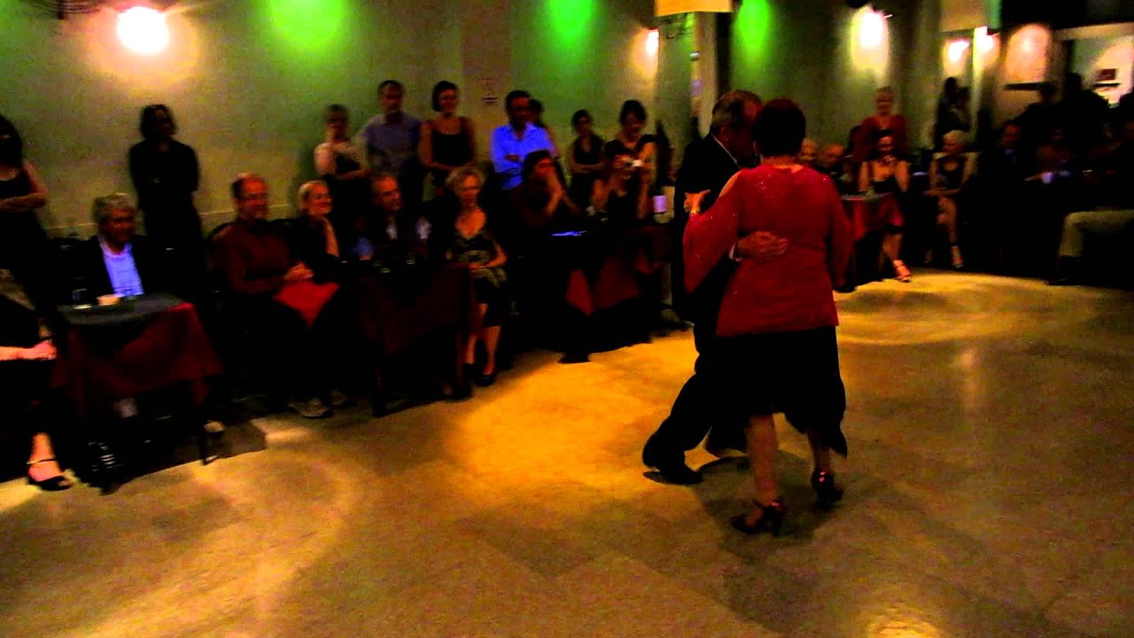 Martha Anton and El Gallego Manolo Exhibition at Porteño y Bailarin 10/14/2012 - Milonga (3/3)