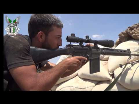 رباط مقاتلي تجمع ألوية قاسيون على جبهة قرية الطيبة في ريف دمشق