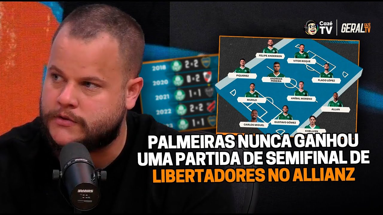 PALMEIRAS BUSCA VIRADA HISTÓRICA CONTRA LDU PARA IR À FINAL DA LIBERTADORES 2025 | GERAL CAZÉ TV