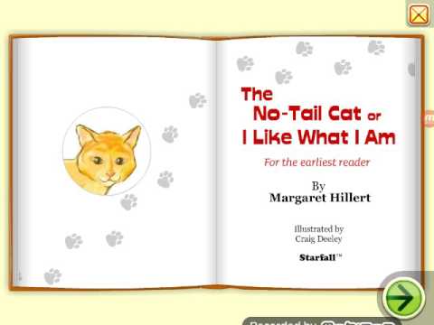 Reading The No-Tail Cat or I Like What I Am Book