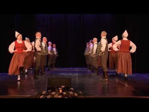 "Vidzemnieku dancis", Ilutas Mistres hor., izpilda SDK "Ķegums".