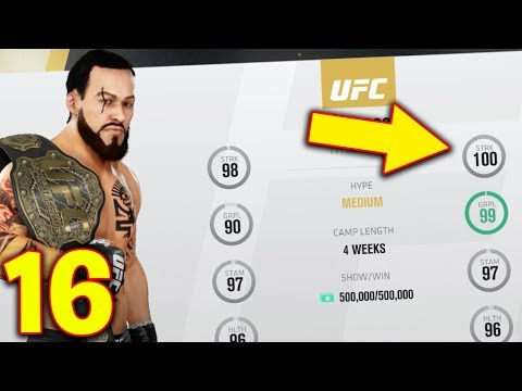 UFC 3 GOAT Career Mode - He's A 100 Overall! EA Sports UFC 3 Gameplay PS4 - Part 16